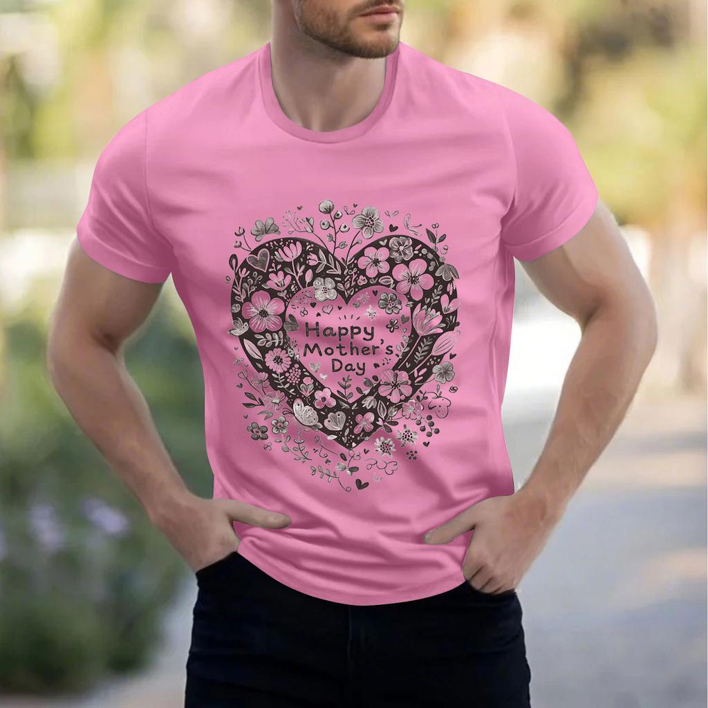 Men's Stand Collar Short Sleeve Shirt Loose Leisure Holiday Shirt Man