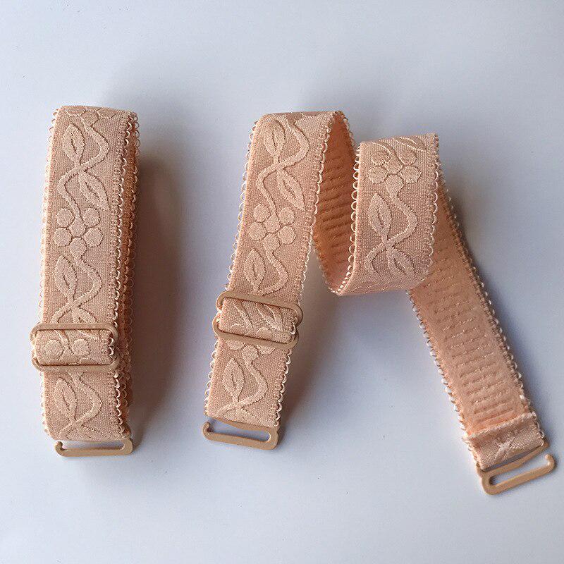 Плечевые ремни для бюстгальтера, 2шт, размер: 1,5х30см, цвета в ассортименте