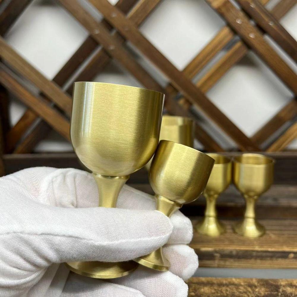 Carved Desktop Ornaments Not Fade Wine Cup Exquisite Goblet  Dining Room