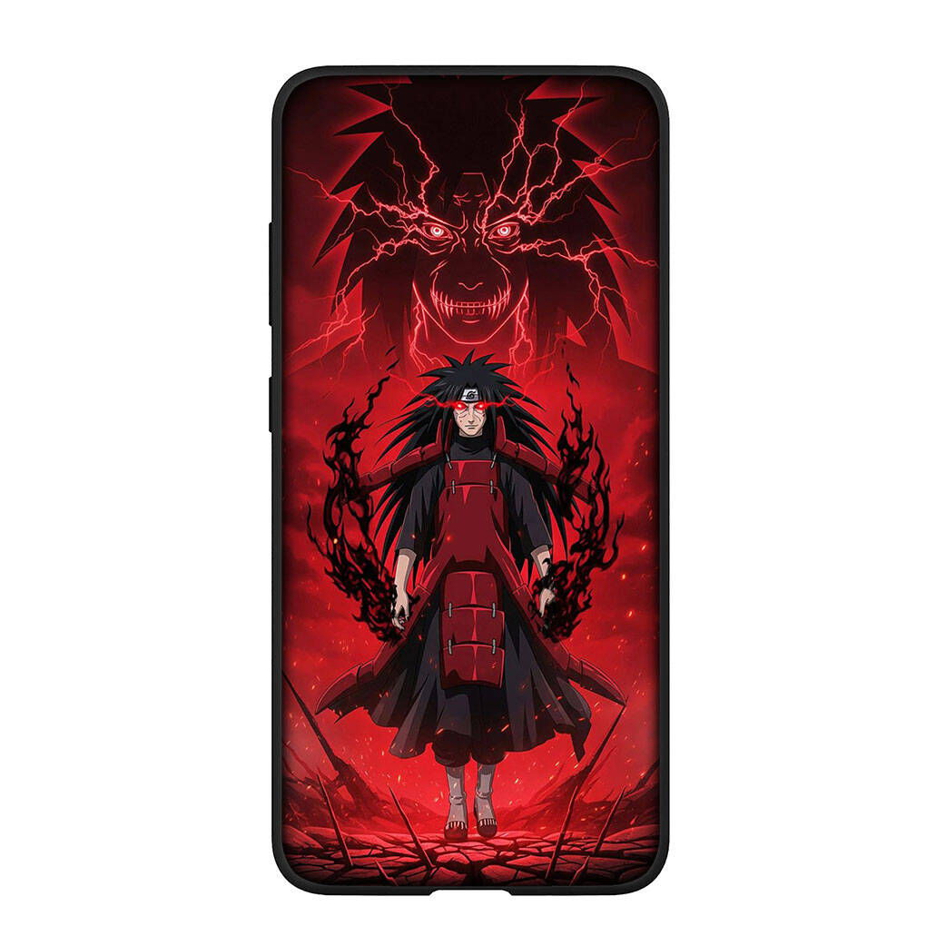 Phone Case for iPhone 17 15 16 Plus Xiaomi Poco X7 X6 F8 F7 C85 C75 C71 Redmi Note 14 12 11 13 Pro Max A4 14C 13C Coque Madaras Uchiha Narutos Cover