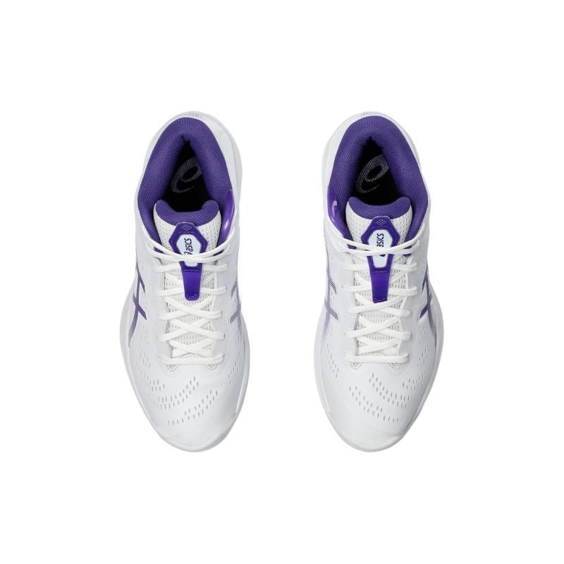 Asics Кроссовки Gelhoop V16 Белые Джентри Фиолетовые 1063A078-102