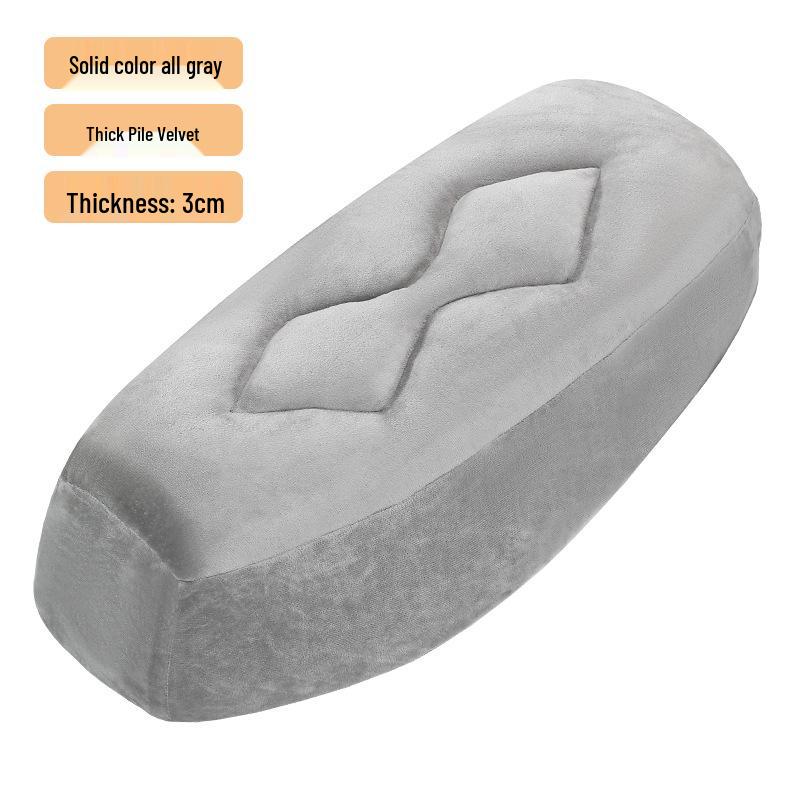 Утолщенный бархатный чехол на сиденье электросамоката: Удобный, Прочный, Защищающий от солнца, Амортизирующий и Увеличивающий рост для улучшенного опыта езды