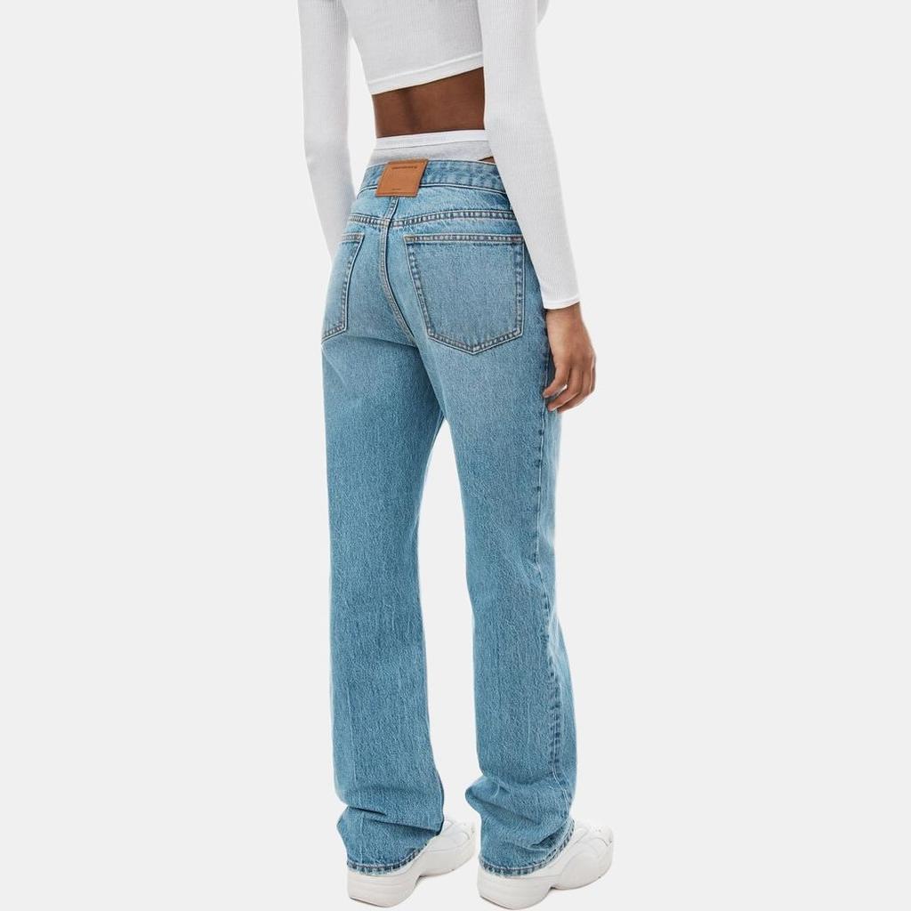 Alexander Wang Logo Patch Jeans Women's 4DC4234171-486