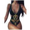 Women's Criss Cross Monokini Swimsuit Swimwear Beach Wear