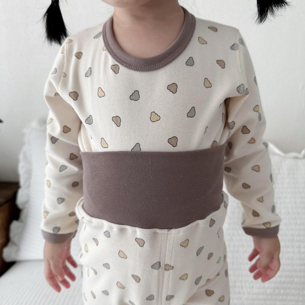 25 Новых Осенне-Зимних Детских Хлопковых Трусиков с Высокой Посадкой - Защита Животика, Прилегающие Домашние Брюки