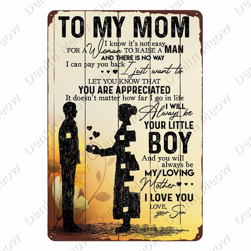 Прекрасный цветок ДОБРО ПОЖАЛОВАТЬ В Мой Дом Железный Металлический Плакат Оловянная Вывеска Настенное Украшение Винтажная Художественная Роспись Семейное Правило Табличка A392