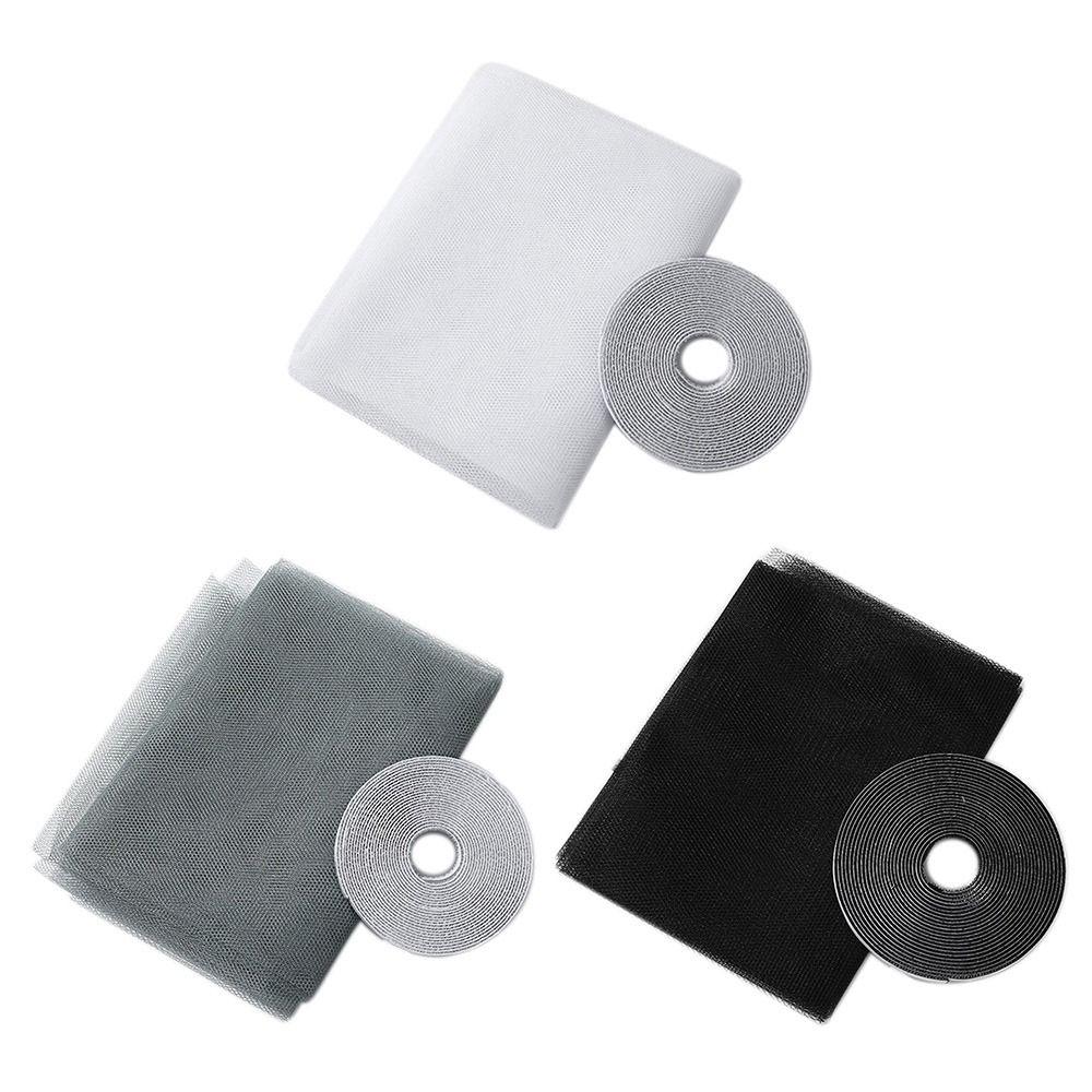 Самоклеящаяся защитная сетка для окон от насекомых, москитная сетка, сетка для окон, штора для экрана, москитная сетка