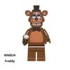 Серия FNAF Совместимые Минифигурки Fazbear / Bonnie / Chica / Foxy / Freddy Для Детских Игрушек