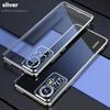 Luxury Transparent Plating Case For Xiaomi Mi 12t Pro 13 Xiaomi12 12 T 12tpro 5g 12x Original Clear Silicone Back Cover On Mi12