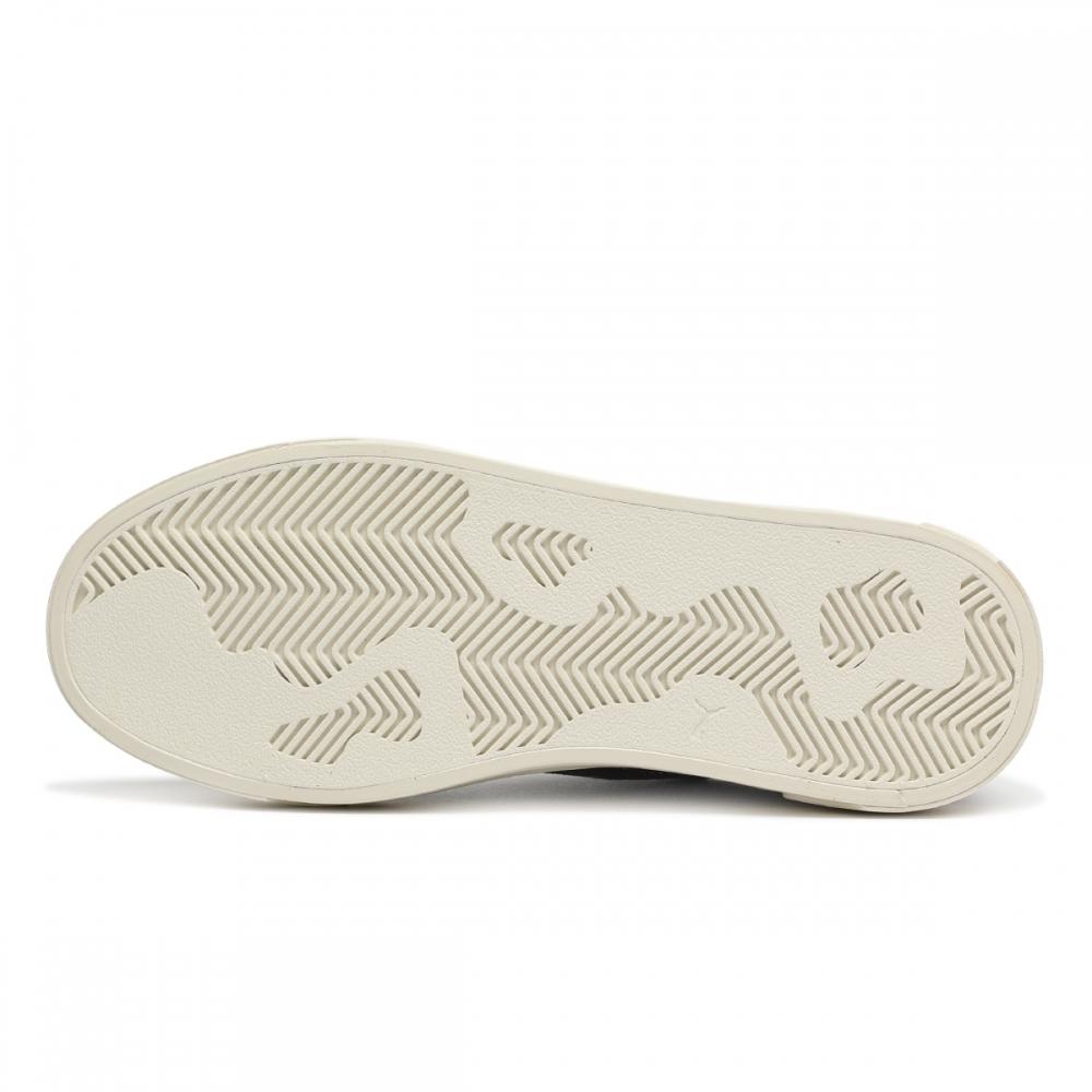 Puma Capri Royal Suede 39375201 Плоский Темно-Серый Матовый Цвет Слоновой Кости