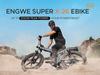 Электровелосипед Складной ENGWE X26 Мотор 1000 Вт Макс. 48 В 29,2 Ач Макс. Запас хода 100 км Нагрузка 150 кг Электровелосипед с полной подвеской