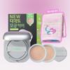 Neo Cushion Matte Special Set 15 г + Сменный блок 15 г + Дополнительный сменный блок 15 г с полотенцем для рук Стойкий матовый кушон-основа K-Beauty