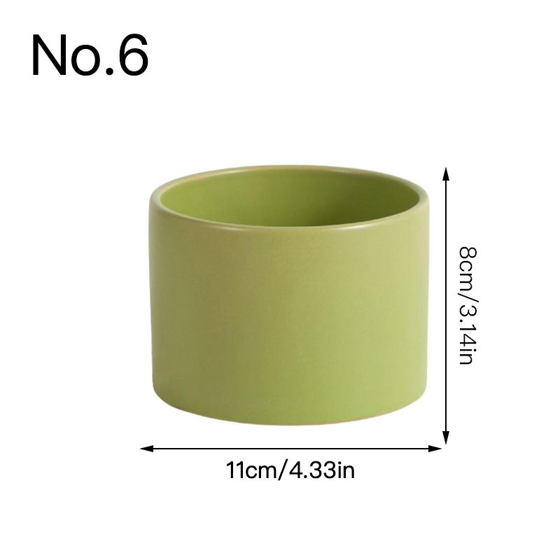 Красочный керамический цветочный горшок, сочный горшок для цветов, домашний декор, настольные украшения, садовые принадлежности, горшок для растений бонсай