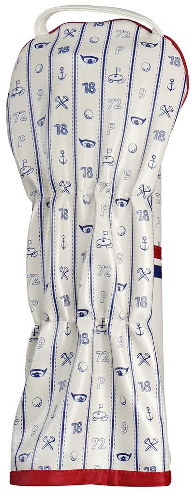 Lezax Popeye Driver Headcover, White, PEHC-1408