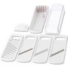 Tsubame-Sanjo Cooking Set: Slicer, Grater, Julienne, and Chopper VSY-01, Made In Japan