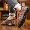 Waterproof Climbing Shoes Spring and Autumn Non-slip Outdoor Men's Shoes All-match Sports Casual Leather Shoes Breathable Sneakers Shoes