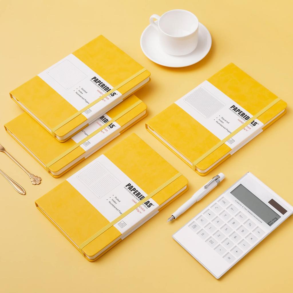 Блокнот в твердой обложке PAPERIDEAS A5, (Точка, Розовый)