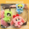 Girls Whoopass Blossom Detachable Cape Cartoon Plush Pendant Keychain Ornament