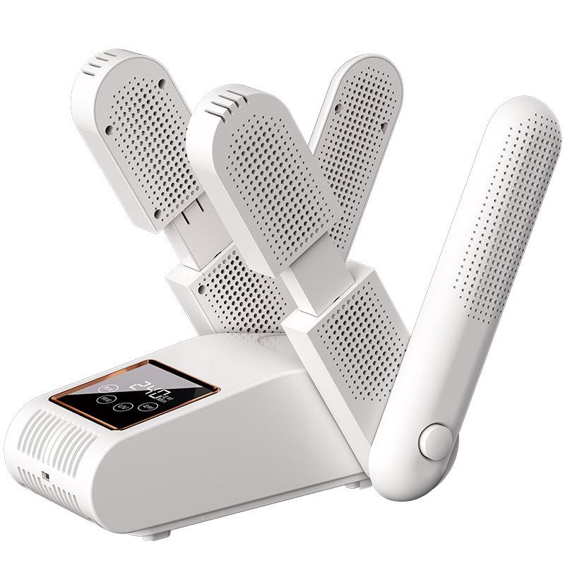 Сушилка для обуви Портативная электрическая сушилка для обуви и ботинок Складная конструкция на 180° Умный дисплей для обуви, перчаток, шапок, носков, лыжных ботинок