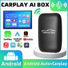 Universal Closed 3 In 1 Wired To Wireless Android Auto CarPlay Adapter Tv Box Car Streaming BoxCar Accessories Plug and Play