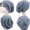 1Pc Cap Ladies Skateboard Oversized Women Mens Slouch Beanie Hat Polyester Solid Color