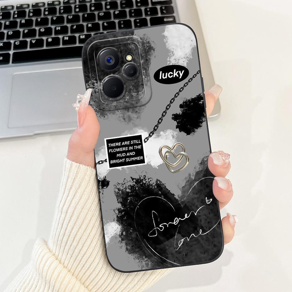 Чехол для Realme 9i Крутой Модный Цветочный Мраморный Закатный Мягкий Жидкий Силикон Защитная Крышка для Объектива Для Realme 9i 5G Realme9i Бампер