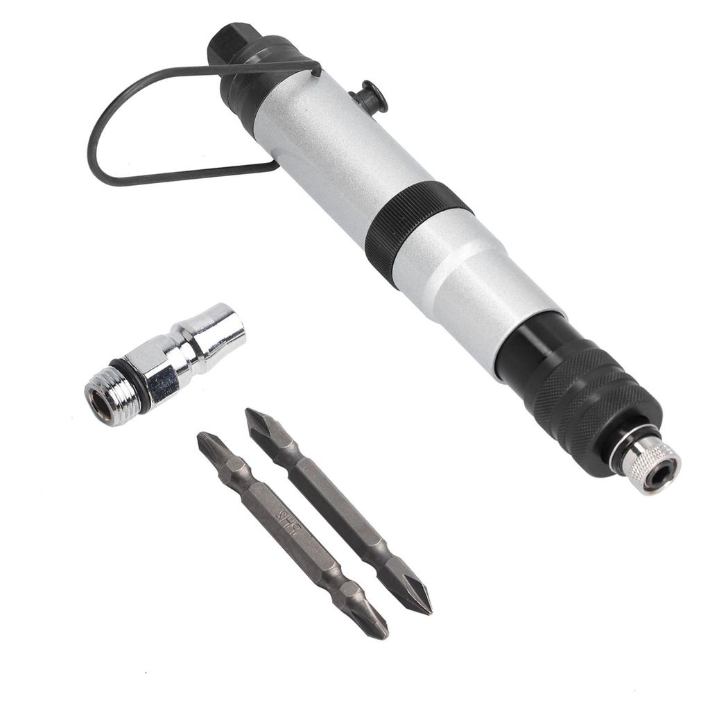 1/4in Clutch Type Pneumatic Screwdriver Contact Pressure Adjustable Torque Control Screwdrive