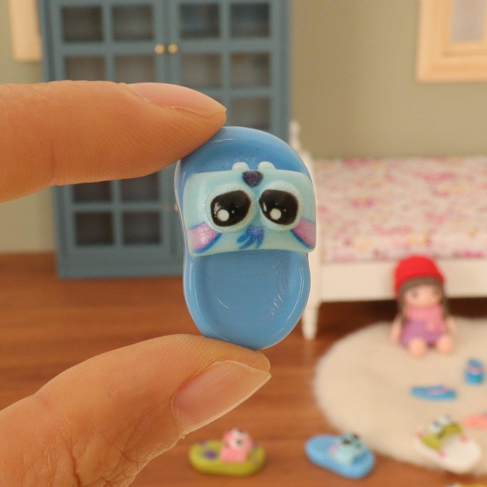 Мини-туфли своими руками Миниатюрная еда Игра Имитация Модель Мини Повседневные сандалии Дети