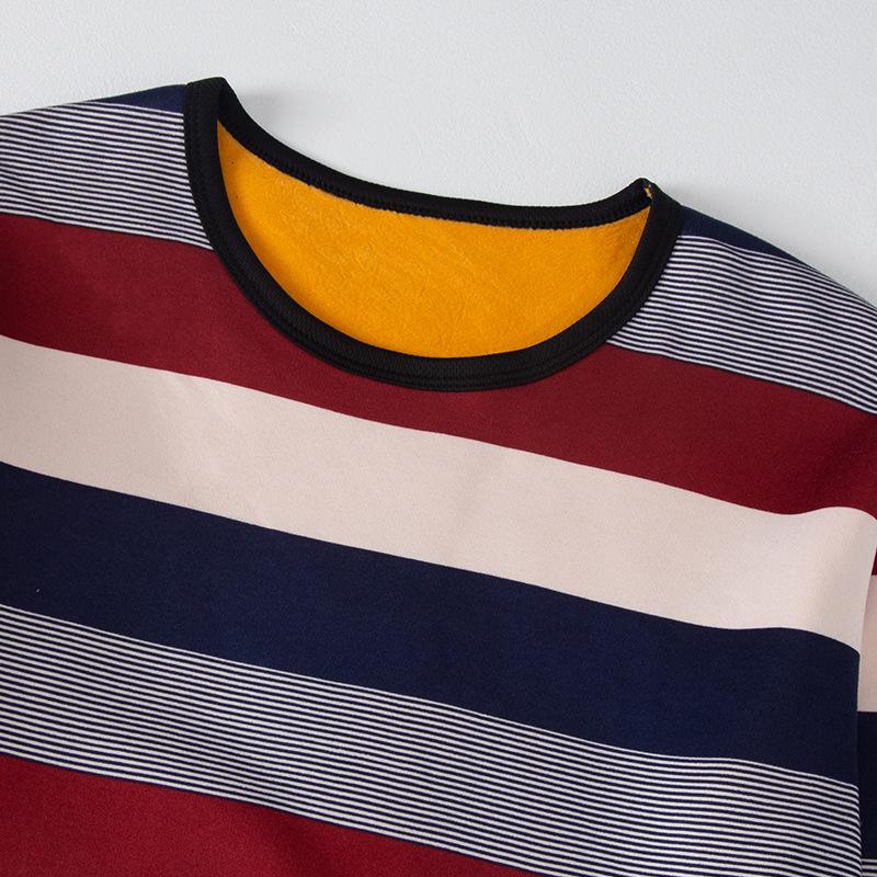 Мужское термобелье большого размера для осени и зимы, утепленное и утепленное, осенняя одежда и брюки, зимний холодный свитер из хлопка