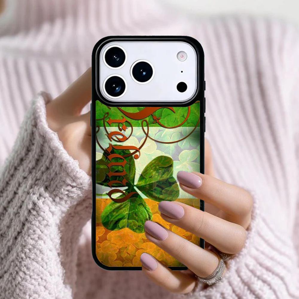 Ирландия Ирландский флаг Чехол для телефона для Apple iPhone 17 Air 16E 15 14 Plus 13 12 11 Pro Max Mini Funda Чехол