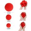 Large Sponges Circular Illusion Comedy Red Magic Tricks Finger Sponge Ball Magic Sponge Ball