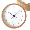 Muku Clock 13 Oak Radio Clock Continuous Second Hand km-104OARC 306mm (radio Clock)