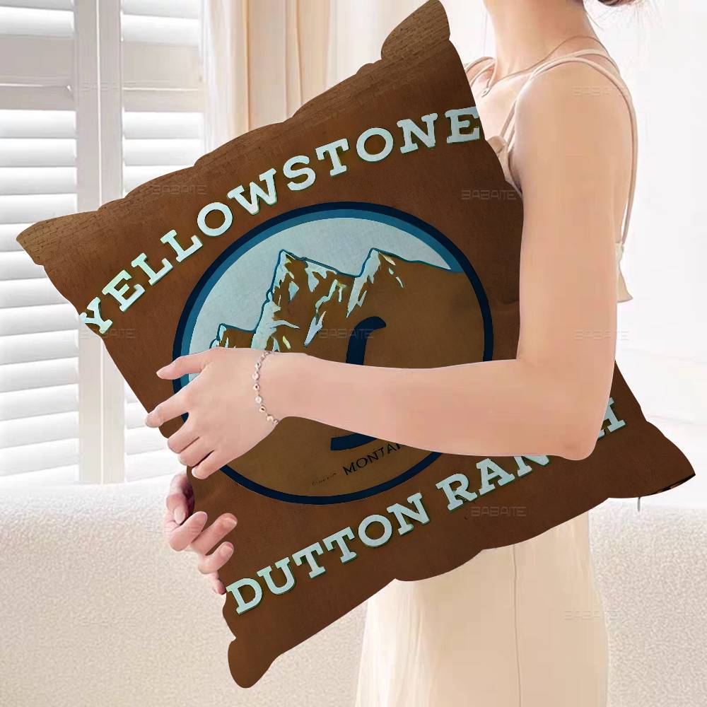 Популярный Y-Yellowstone D-Dutton R-Ranch Наволочка Дизайн Наволочка Декор Праздничный Декораци