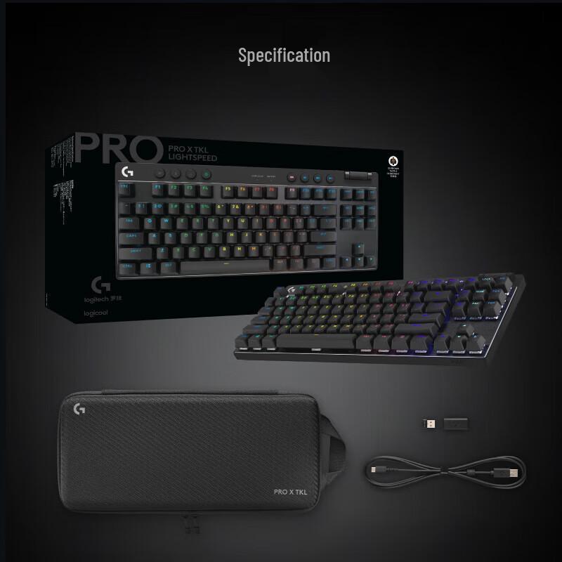Logitech PRO X TKL Wireless RGB Mechanical Gaming Keyboard