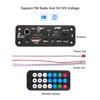 DC 5V 5W Amplifier MP3 Decoder Board Bluetooth Car MP3 Player Car FM Radio TF USB Handsfree Call Microphone