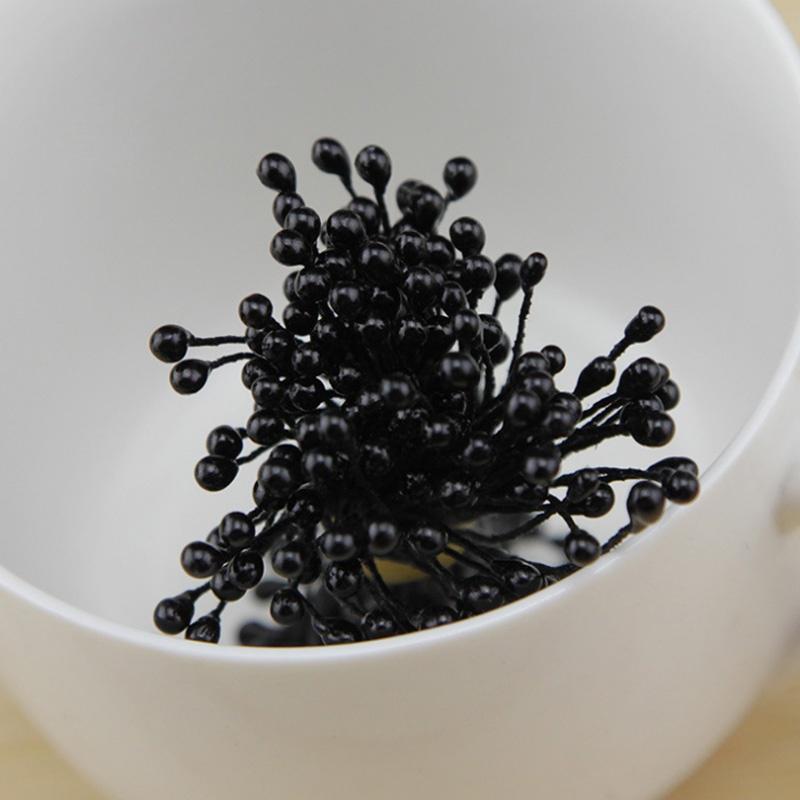 Mini Stamen Handmade Artificial Flowers Wedding Home Decoration DIY Christmas Scrapbook Accessories