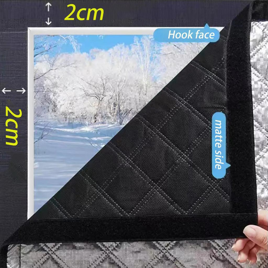 Зимние теплые шторы 2025, Изолированные ветрозащитные герметичные окна, Холодостойкие и теплоизолированные, Окна-сетки, Затемнение, Звукоизоляция