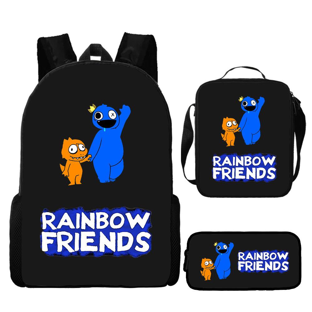 Рюкзак Rainbow Friends Рюкзак Rainbow Friends Школьный рюкзак Детский мультяшный аниме-рюкзак