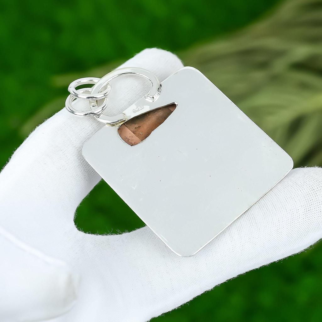 Friendship Day Deal 925 Sterling Silver Natural Maligano Jasper Pendant Jewelry