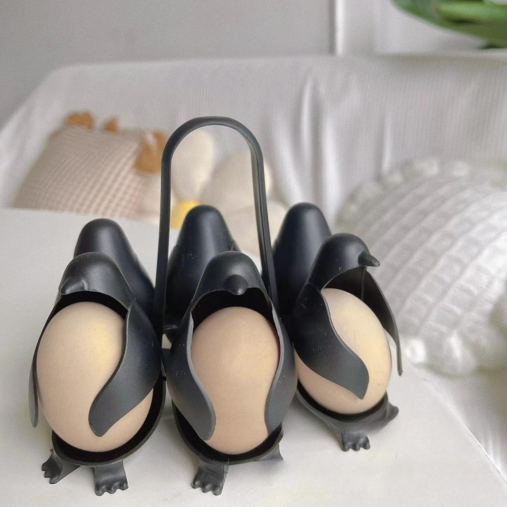 1 шт. Кухонный гаджет: Яйцеварка Пингвин, Пароварка для яиц, Подставка для яиц