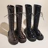 Inside The Knight Boots Fashionable and Comfortable Female Boots Without Knee Thick Bottom Thin High Boots