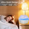 3-in-1 Aromatherapy Humidifier, 300ml, Night Light, Touch Control, Bedroom, Office, Spa