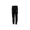 Mix Badge Logo Print Knit Breathable Joggers Men Bottoms Black 537040-01