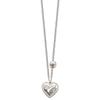 Love Necklace, Round Bead, Geometric Collarbone Chain, Heart-shaped Daily Commuting Style Neckchain, Niche Design