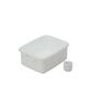 Noda Horo Pickle Container Enamel Square Storage Container L Size Rice Bran Beauty Made In Japan White Series TK-58