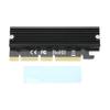 Карта-адаптер PCI E 3.0 16x m.2 NVME SSD Выход PCIE к M key NGFF PCIE 4X 8X 16X