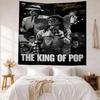 Michael Jackson Wall Decor Tapestry Art For Pet Memorial Birthdaywedding Party Backdrop Family Gift