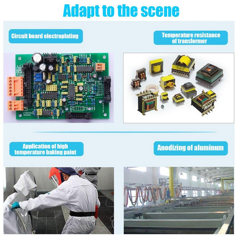 Прочная изоляция 33M Высокотемпературное экранирование Гальваническое покрытие ПЭТ-лента Защитная пленка