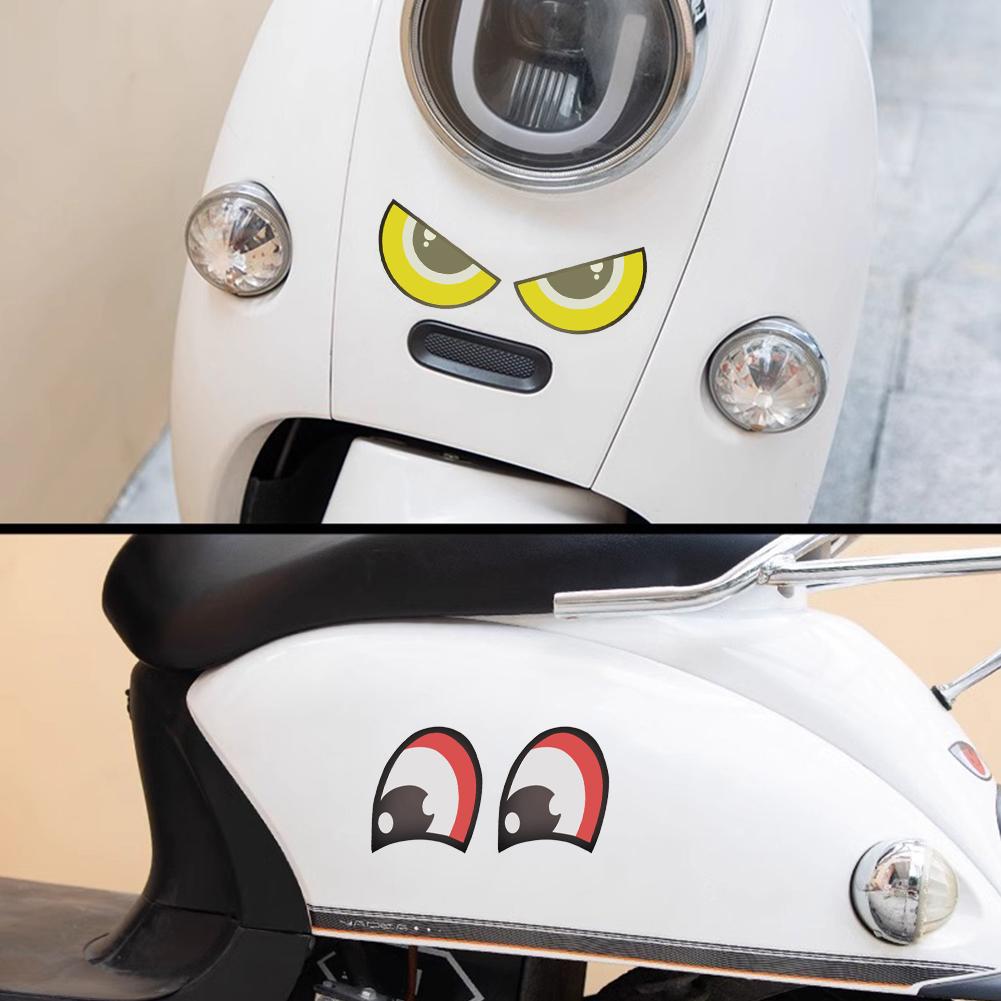 Наклейки на автомобиль, мотоцикл, шлем, обтекатель, заднее стекло, светоотражающие наклейки для электромобиля, мотоцикла