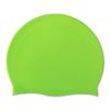 Men Silicone Waterproof Swimming Caps Ear Protection Solid Color Printed Swim Caps for Women and Child Pool Accesories